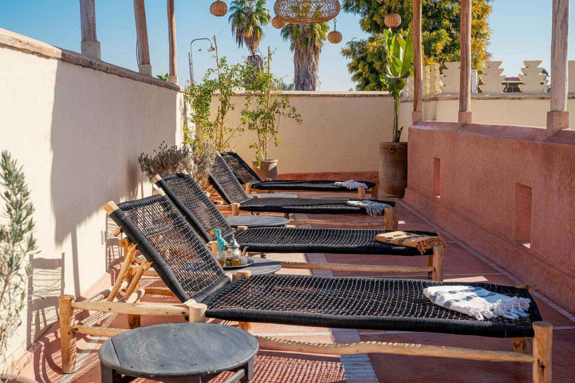 Riad Les Hirondelles Boutique Hotel Marrakesh Eksteriør bilde